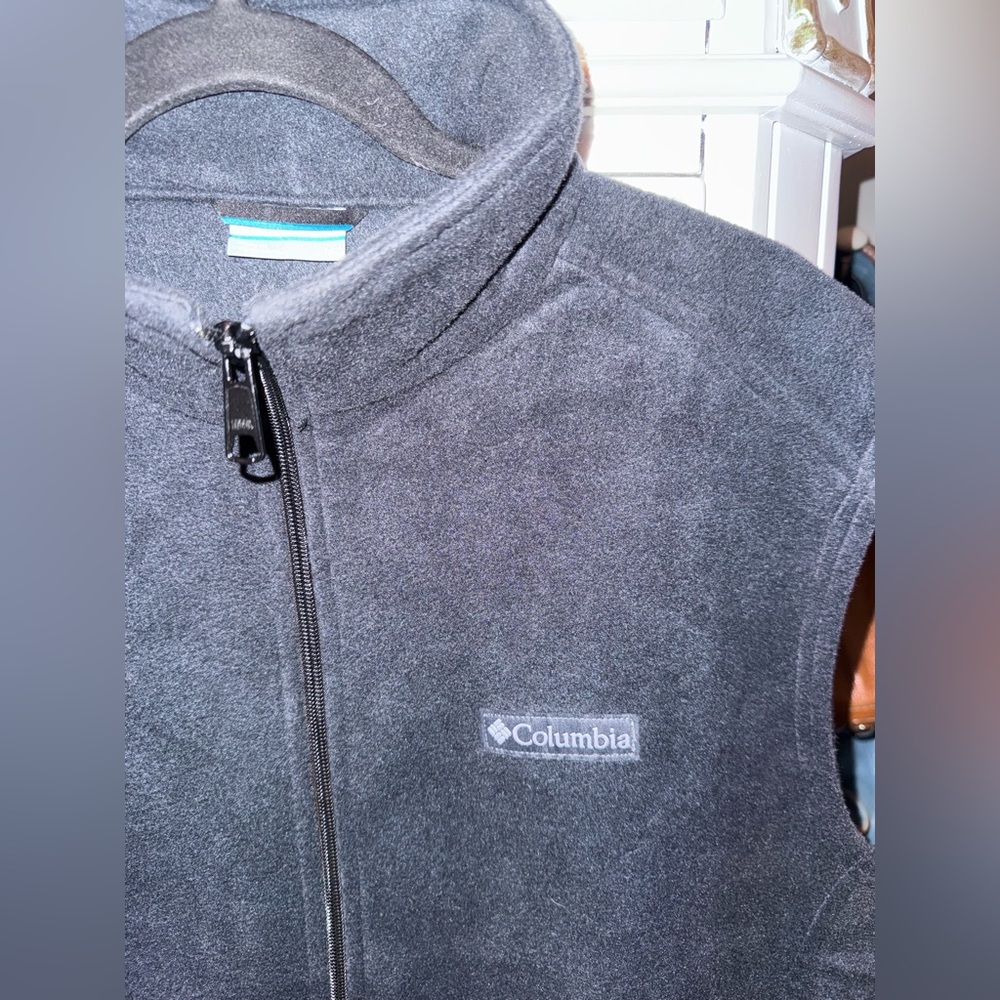 Men’s Columbia Steens Mountain™ Fleece Vest, Navy, Size Medium, New With Tags - Picture 9 of 17